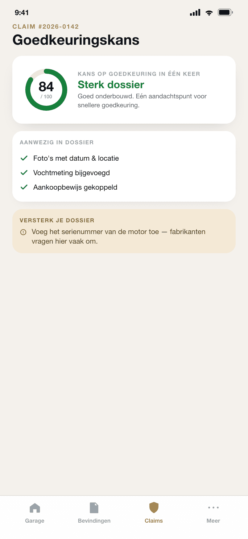 Weet je kans vóór je indient